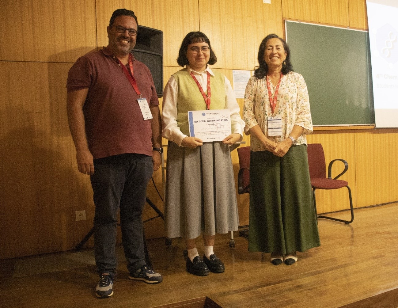 CQE Students awarded at 4th Chem & Biochem Students Meeting