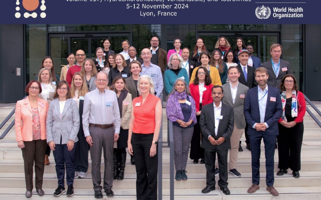 CQE member participated in a working group of IARC/WHO