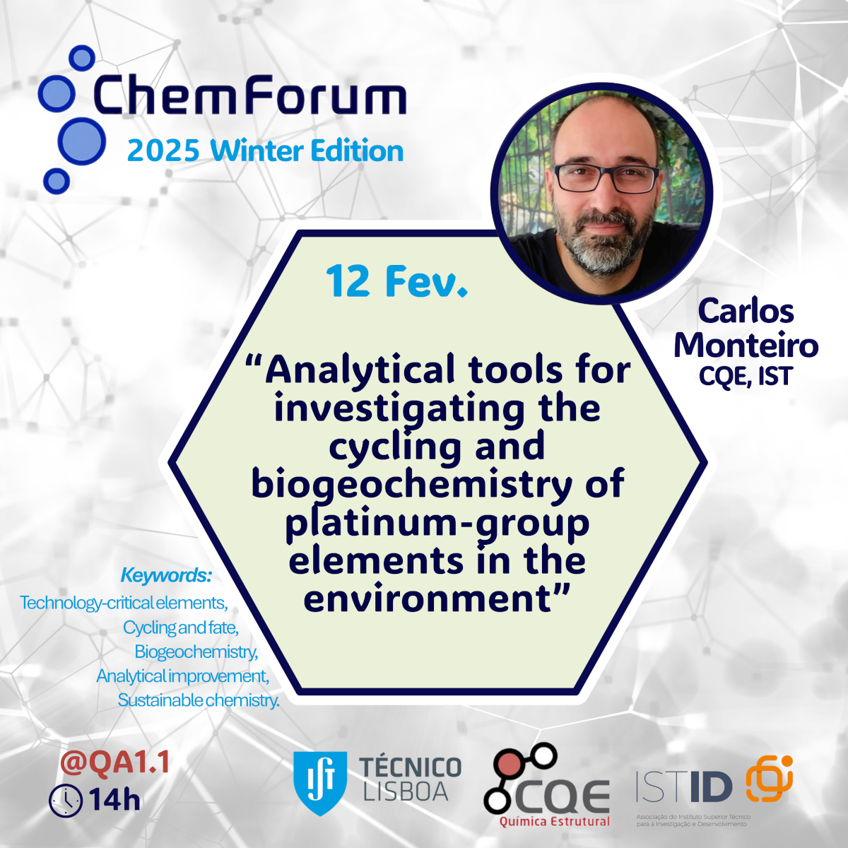 Chemforum Carlos Monteiro – 12 February 2025