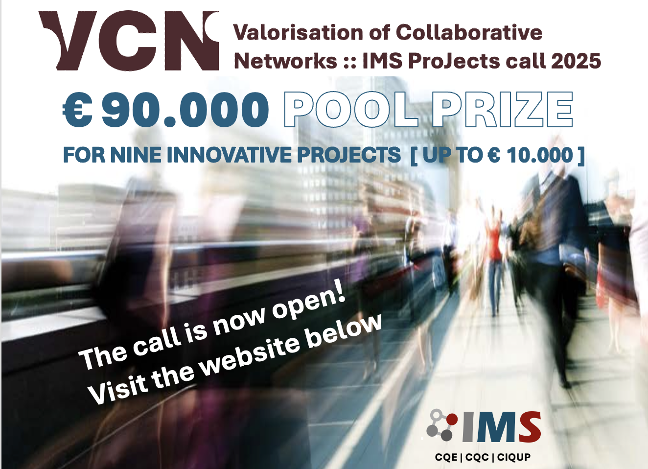 Valorisation of collaborative networks – IMS projects call 2025