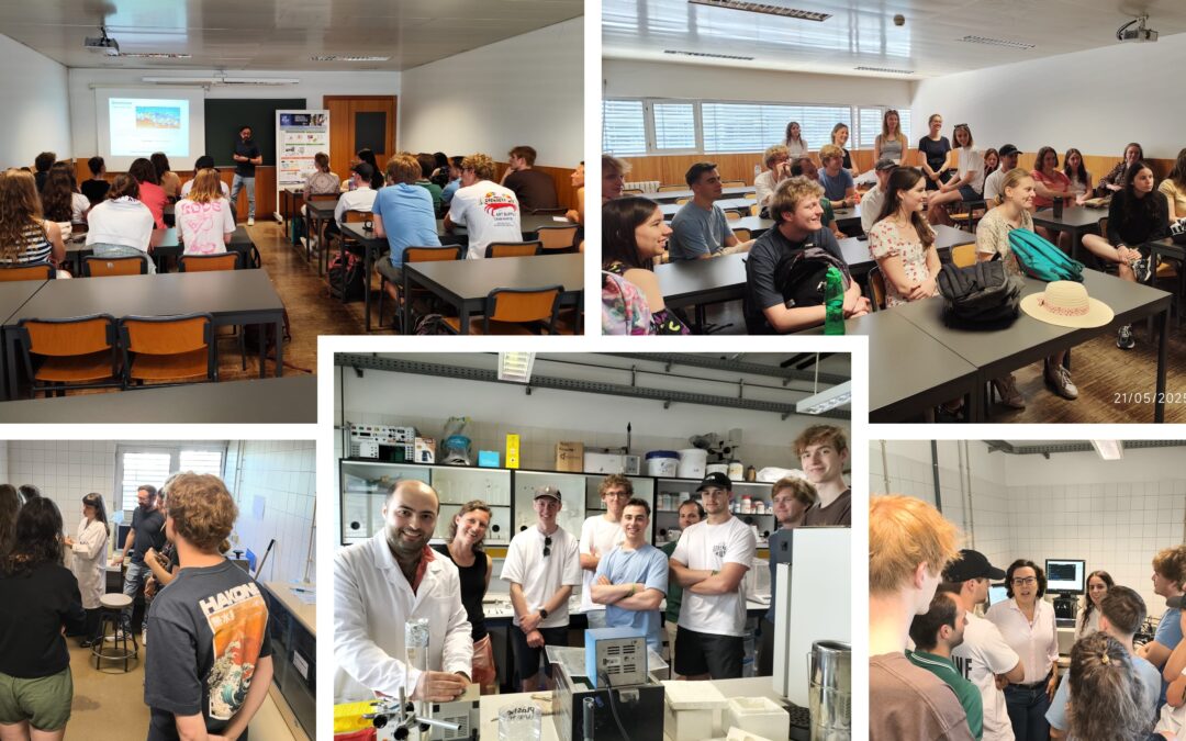 Visit from Vives University to the Bio(Organic) Chemistry & Biochemistry group at CQE@Ciências