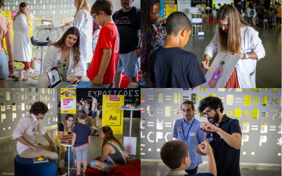 CQE participated in the event “Químicos ao quadrado”