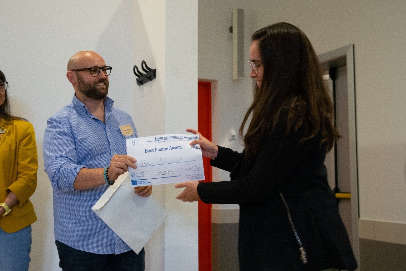 Inês Feliciano Awarded Best Poster at the II Workshop on Benchmarking Solid-State Properties