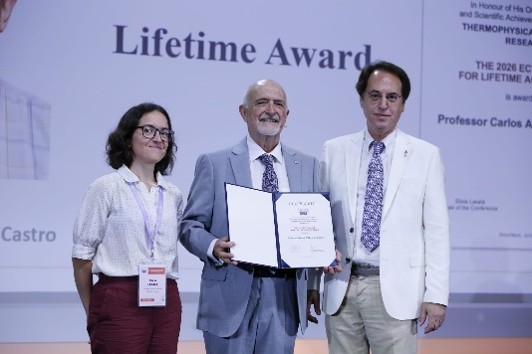 Carlos Nieto de Castro distinguished with the ECTP 2026 Lifetime Award