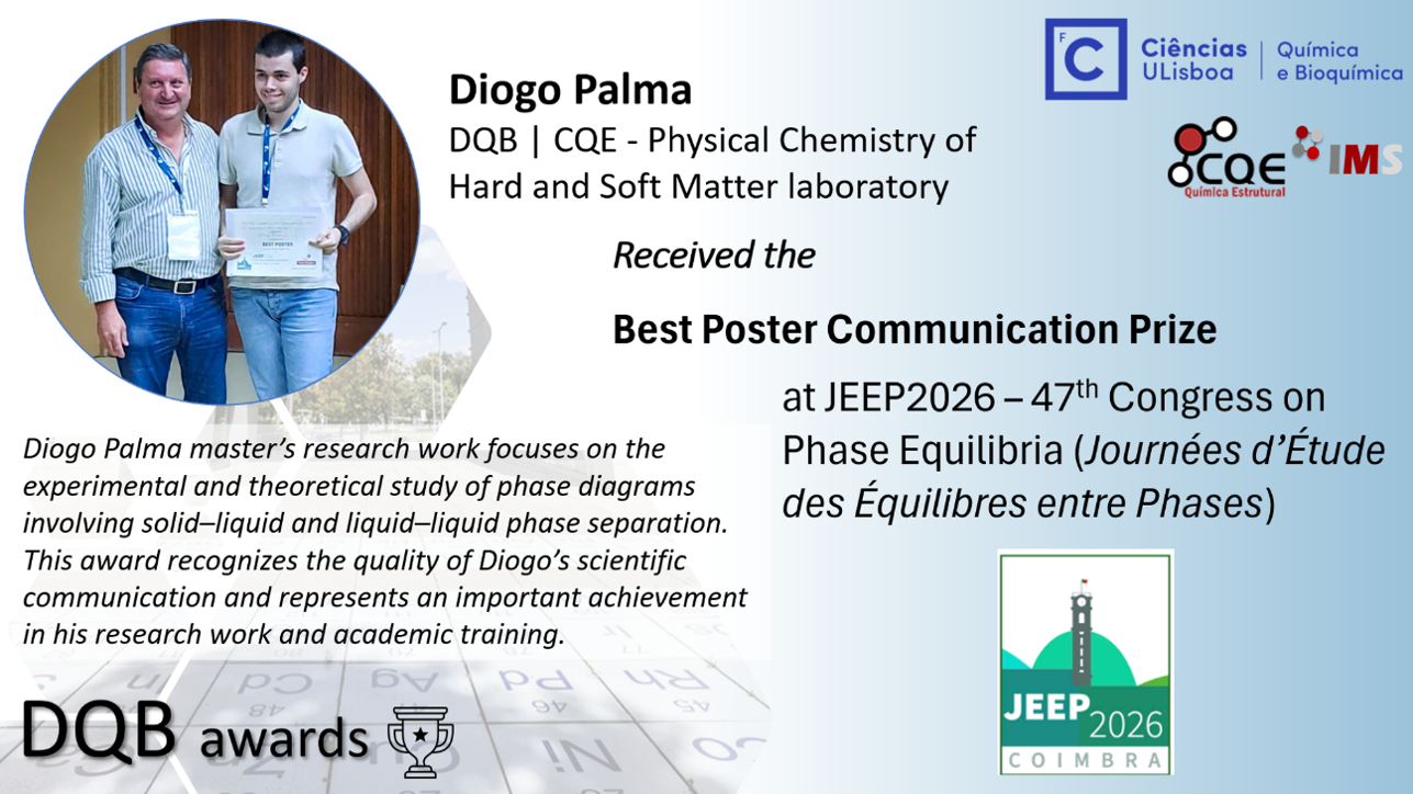 CQE Young Researcher Receives Award at JEEP2026